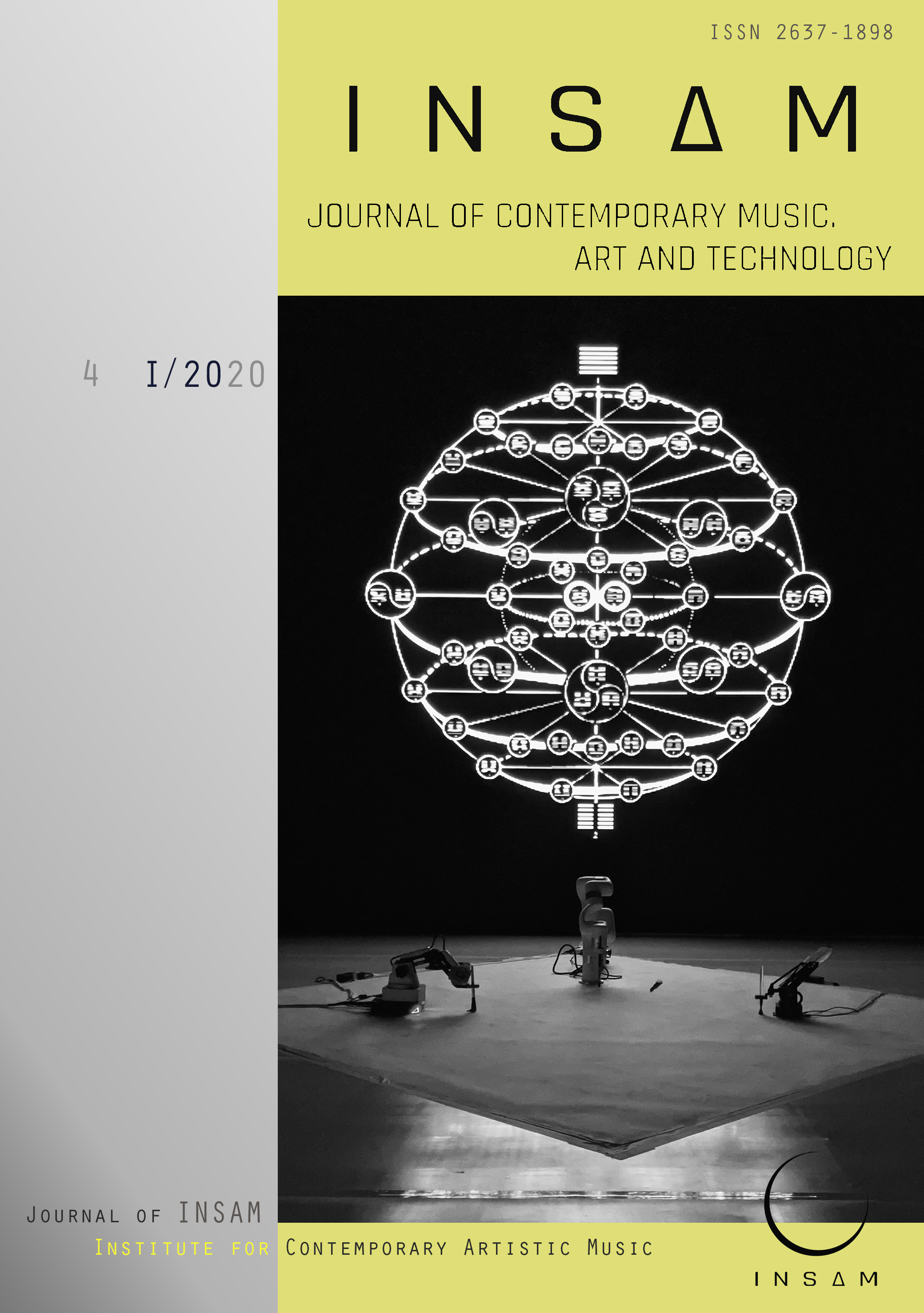 Cover of the INSAM Journal No. 4. Design by Milan Šuput